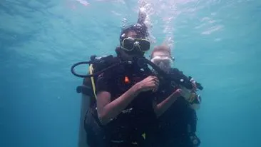 Scuba diving