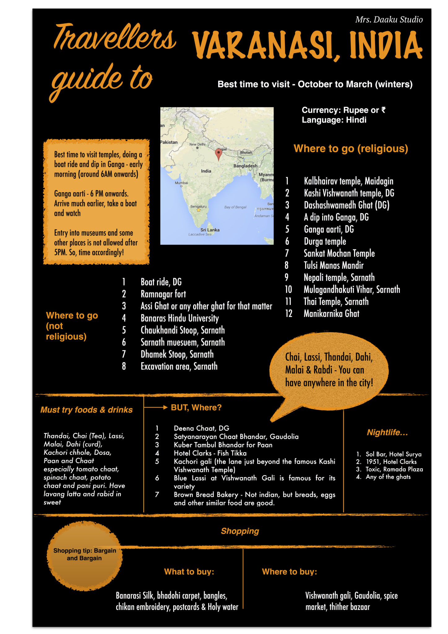 varanasi travel brochure