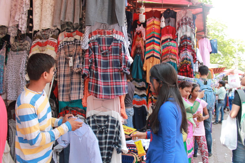 shopping in delhi