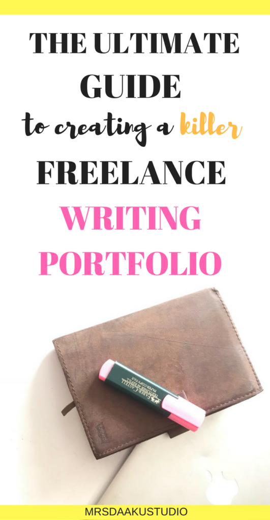 This is a 1500+ word articles that details 3 simple ways of creating a killer freelance writing portfolio for beginners no experience. If you use these 3 tactics, you will quickly build an impressive writing portfolio and land high paying freelance writing jobs