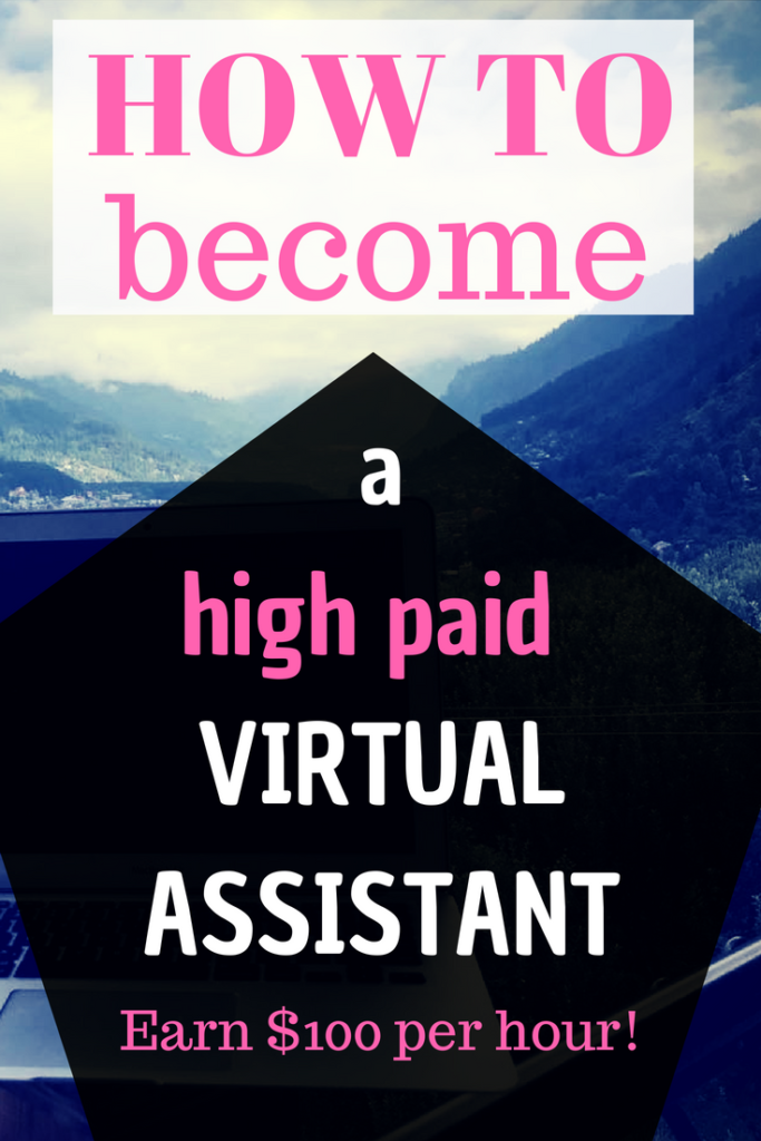 This is a detailed post on how to become a virtual assistant with NO experience. Get started and work your way up from $20-50 to $100 per hour. How to become a virtual assistant | Virtual assistant services | Virtual assistant business | Virtual assistant jobs