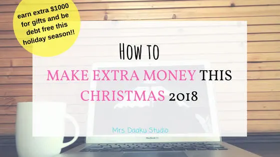 Are you looking for ways to make extra money this Christmas? Making money on the side was NEVER this simplified. This is a post which contains 15 side hustles for moms and everyone else who are looking for ways to make money online and at home. Side hustle ideas | how to start a side hustle | work at home legitimate | work at home no experience | making money online without investment