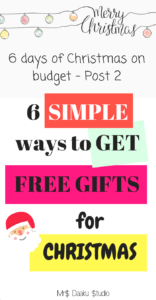 Do you want to get FREE Christmas gifts that are personalized and thoughtful, for your loved ones? Click here to read the list and make this Christmas budget friendly.