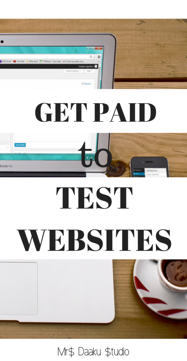 are you looking for legitimate side hustles or options to make money online? Are you looking for easy ways to make quick cash? This post has TEN portals that PAY you $8-10 and more for website testing. YOU DO NOT NEED A DEGREE FOR THIS. Click here to read and start earning money. Work at home | side hustle ideas | work at home legitimate | make money online