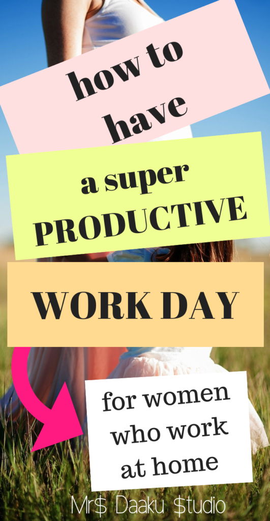 Time management can be difficult for work at home moms and people. In this post, I share 5 tips I learned over time which can make you insanely productive. Productivity tips | productivity hacks | time management tips for moms | work at home | side hustle ideas