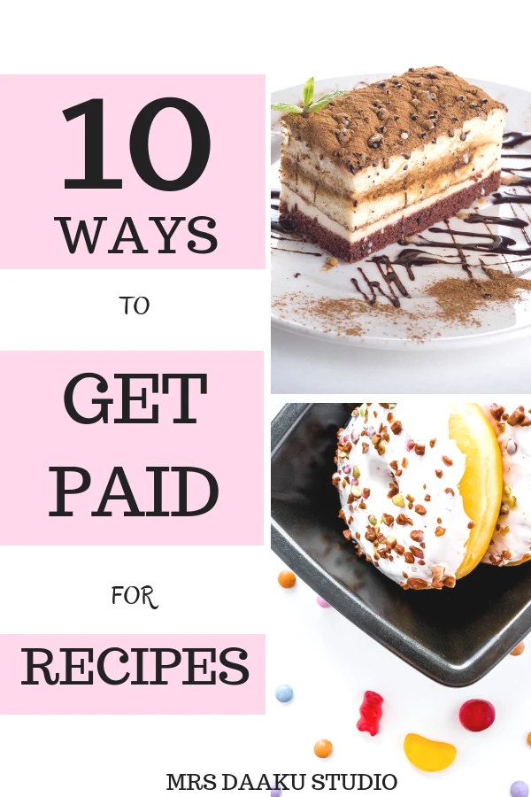 Side hustles like this are my favorite - they turn our passion to profits and then a full time legitimate work at home option which did not ask for experience. This post shares ways to make extra money by selling recipes or getting paid for your recipes. CLICK HERE