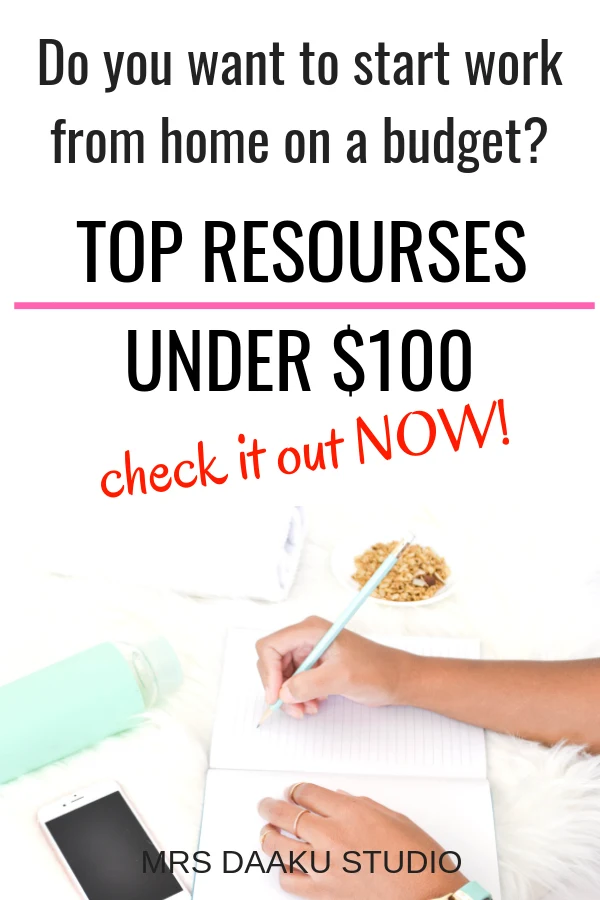 Legitimate Work from home jobs are hard to find BUT what is harder is to start a side hustle or a stay at home job on the right foot. In this post, I share BUDGET work from home courses that will help you without you having to sell your soul