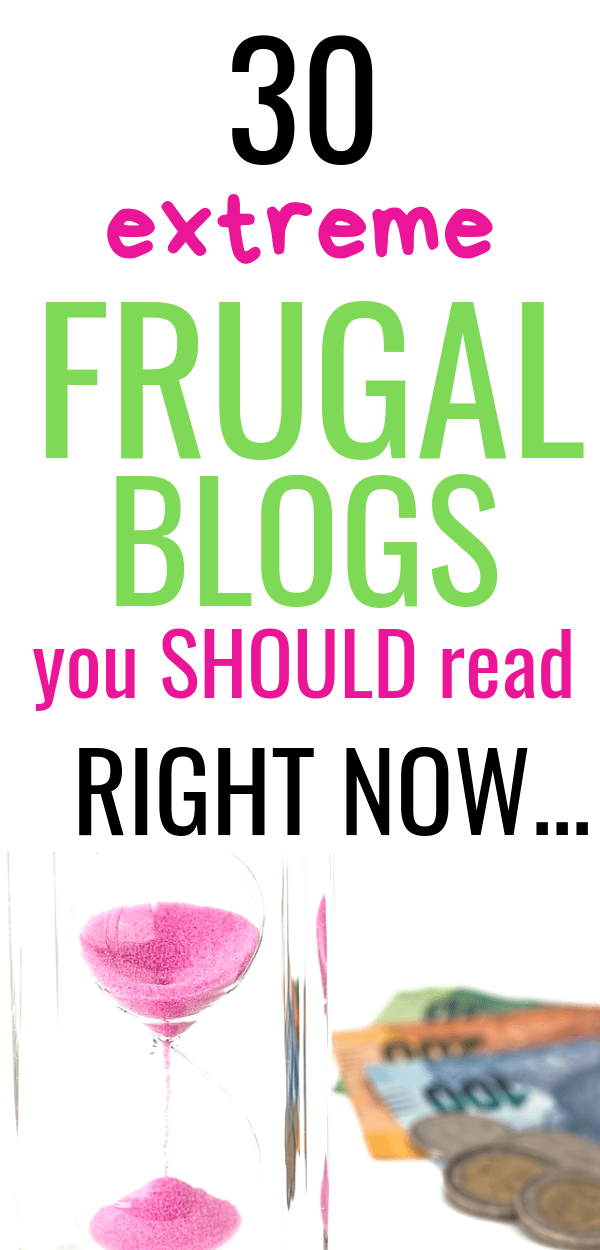 Extreme frugal blogs that share tips about saving money. Living frugal. Learn how you can save money, pay bills. How to live super frugally and to save money. Extreme frugality tips that will help those on the budget and save money. #frugallivingtips #frugality #frugalblogs #savingmoney