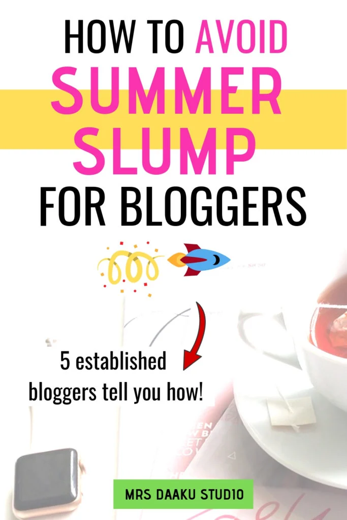 Summer Blog Slump: What Bloggers Can Do in the Summer