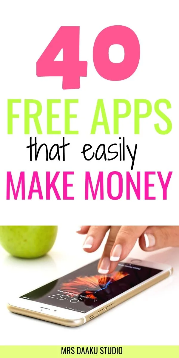free apps that make money on a tall while graphic