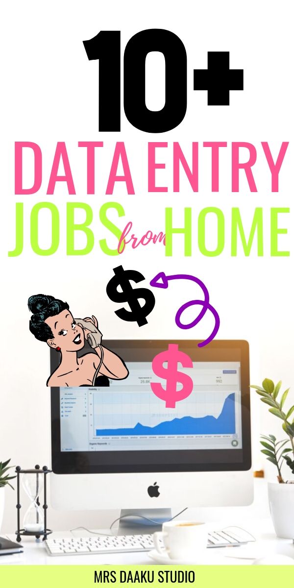 online data entry work from home websites