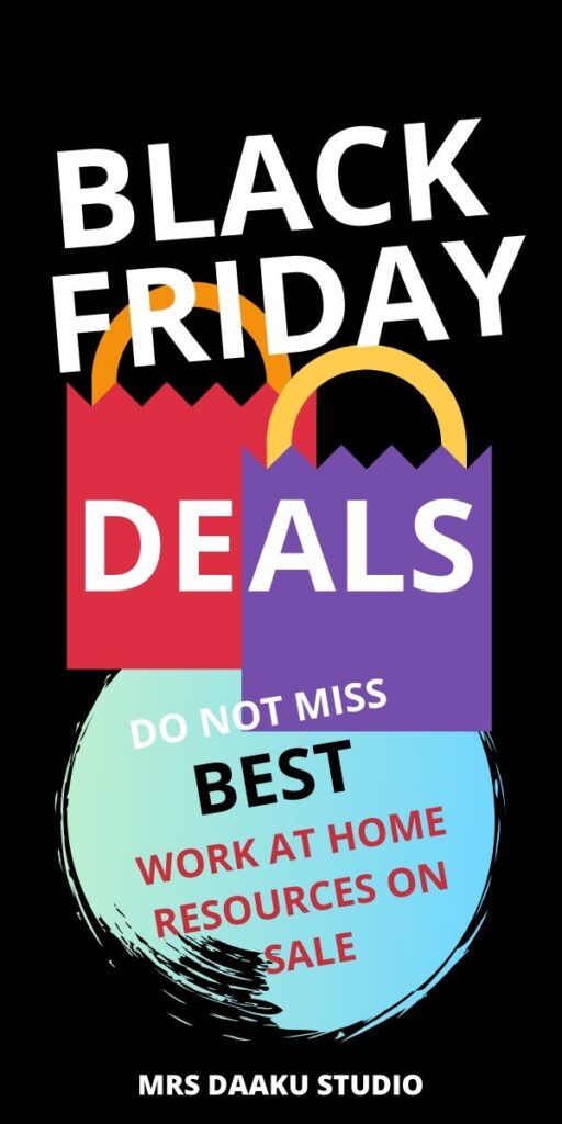 Work At Home BEST Black Friday/Cyber Monday Deals 2020!