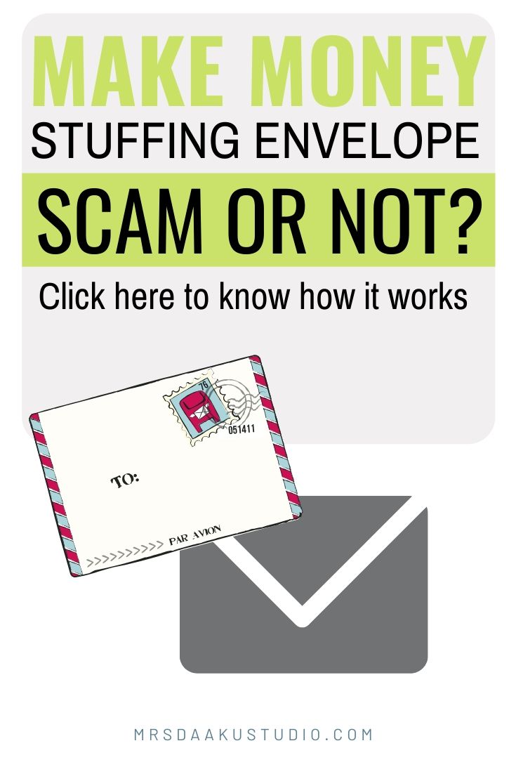 Envelope Stuffing Jobs At Home Is It Legit Or Scam?
