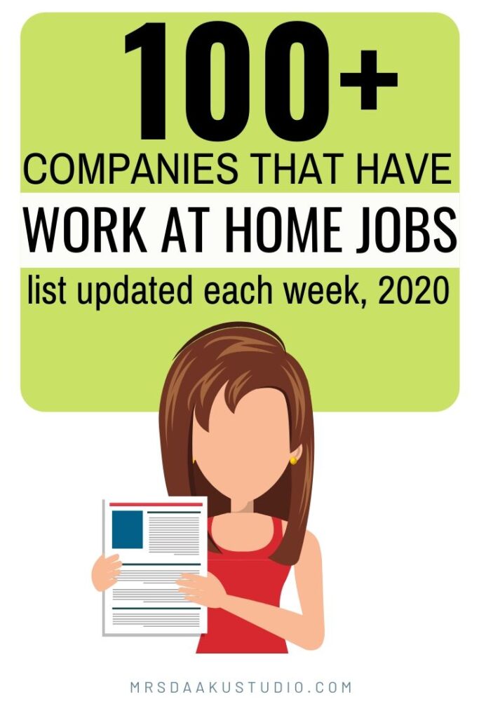 immediate hire work from home jobs