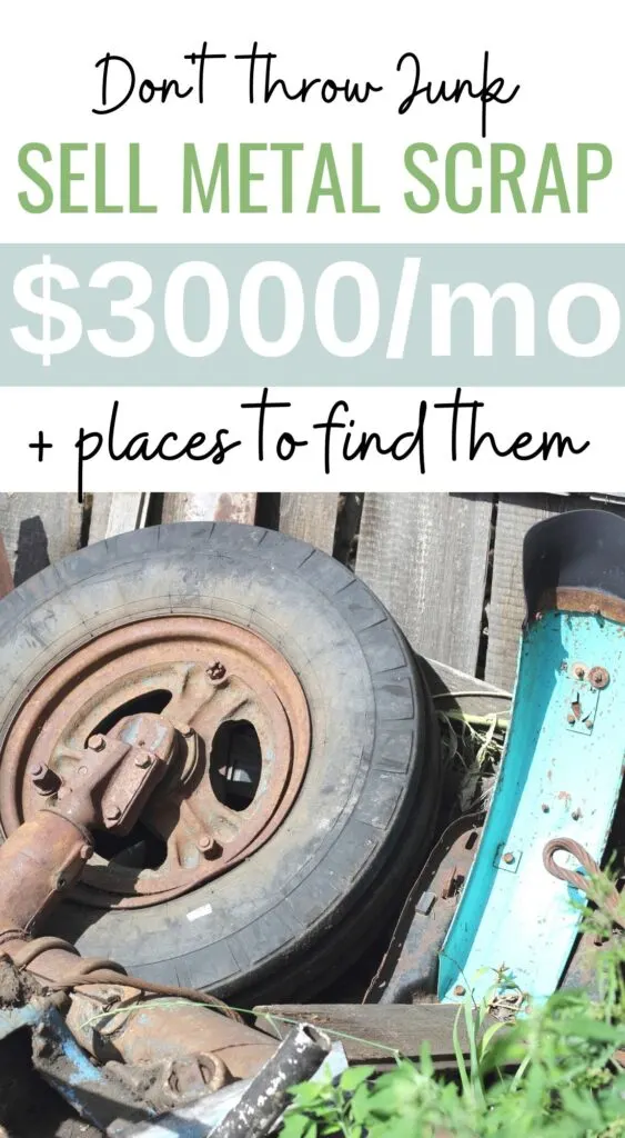 make money with metal scrap and junk