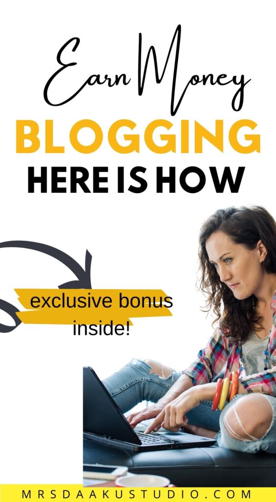 make money blogging as a beginner