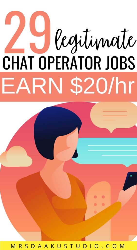 Chat jobs live home operator from Online Text