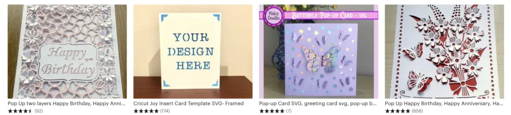 Greeting cards - most profitable cricut business