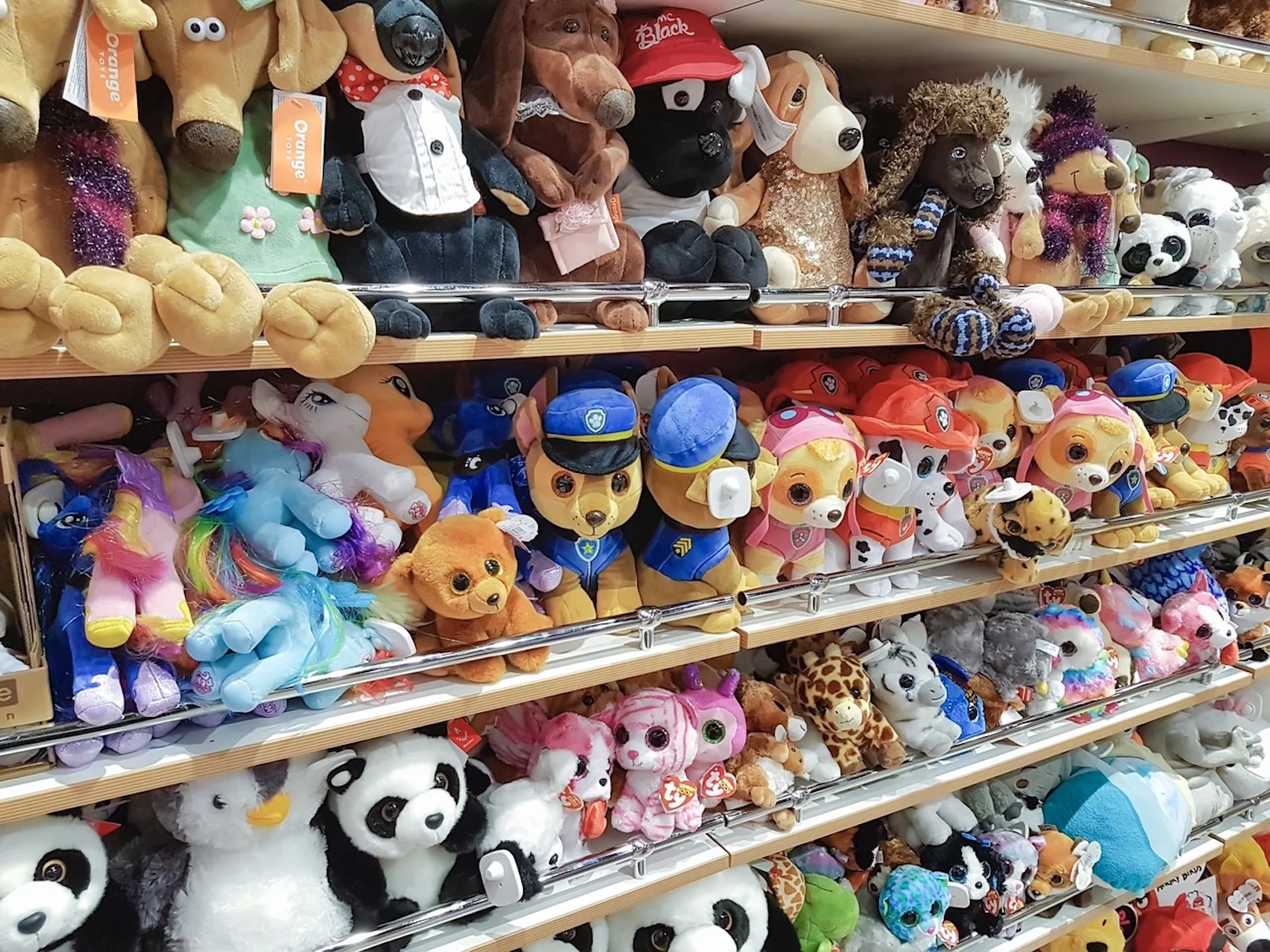 beanie babies soft toys