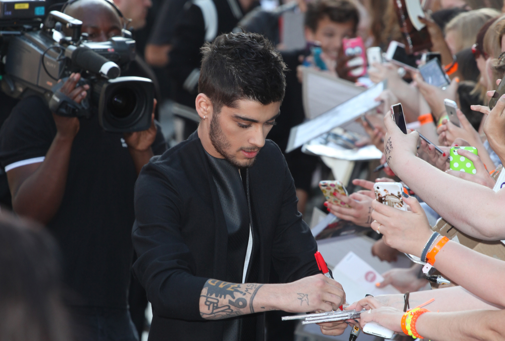 Zayn,Malik,From,One,Direction,Arriving,At,The,Uk,Premiere