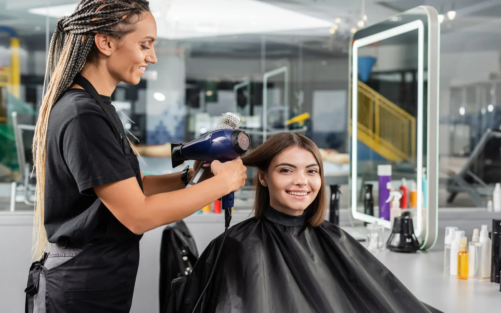 hair salon, woman, hair