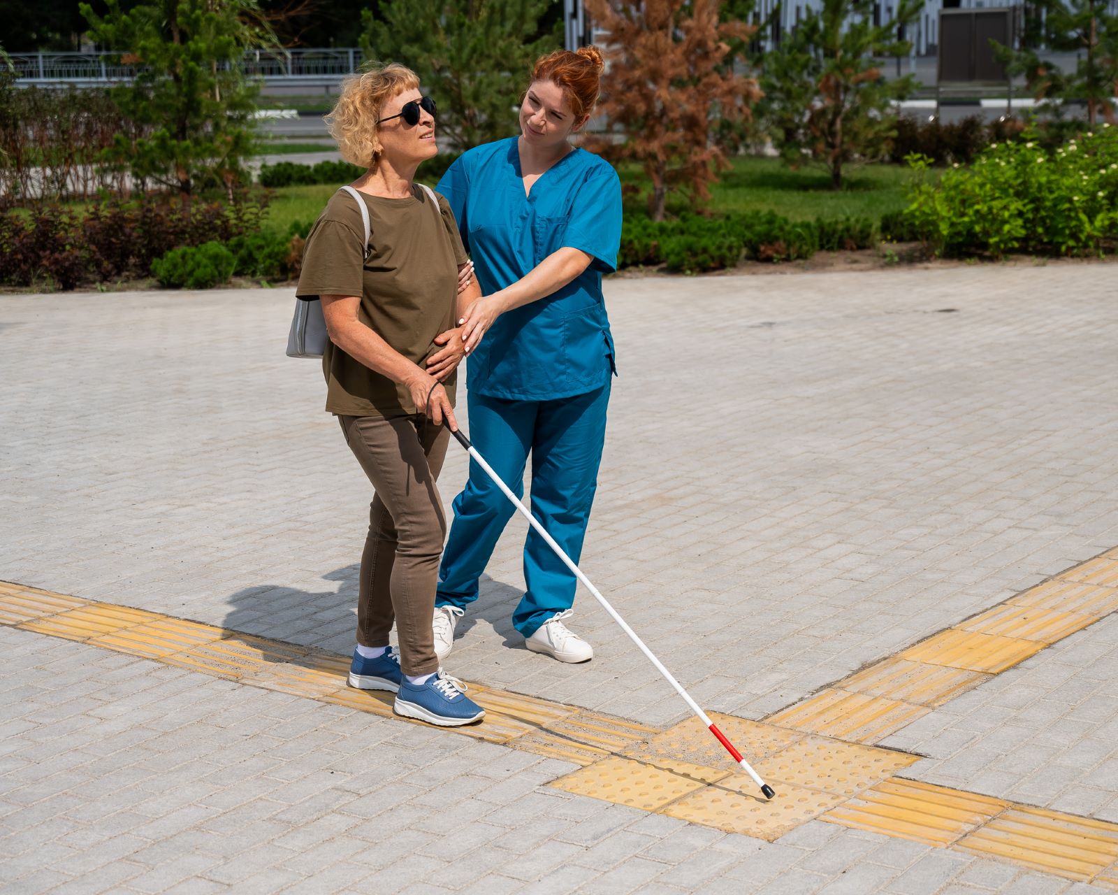 Blind Walking Stick Nurse